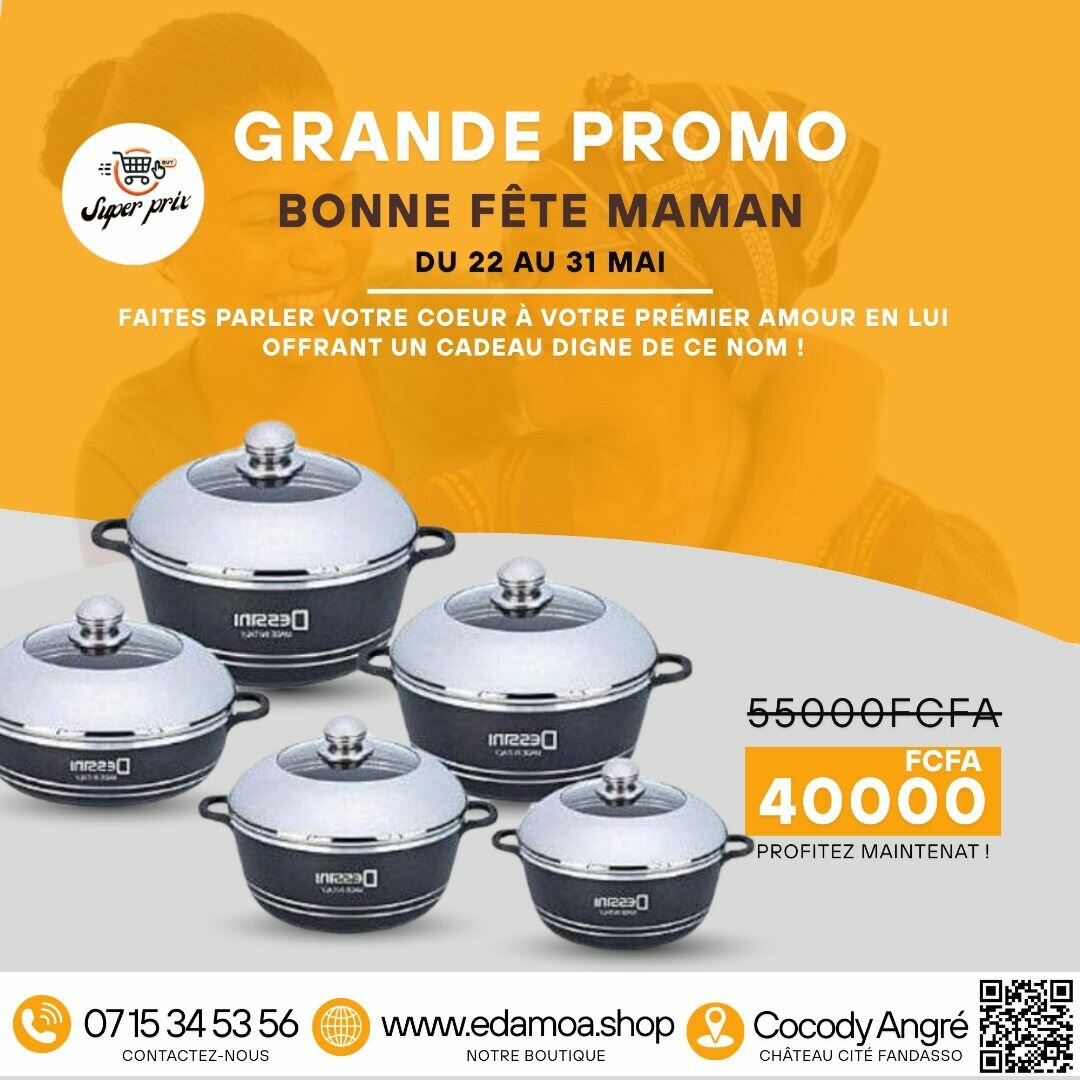 Ensemble casseroles