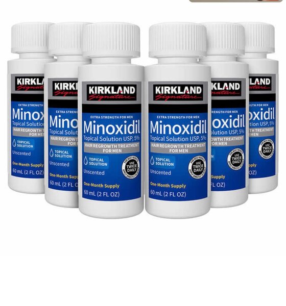 Kirkland minoxidil hair oil