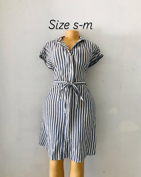 Robe noir blanc