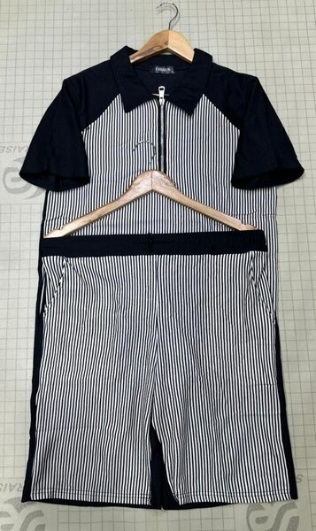 Ensemble rayé décontracté homme