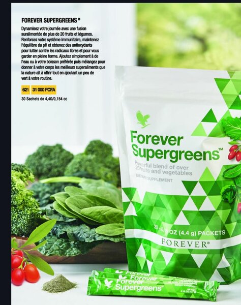 Supergreens de Forever Living Product