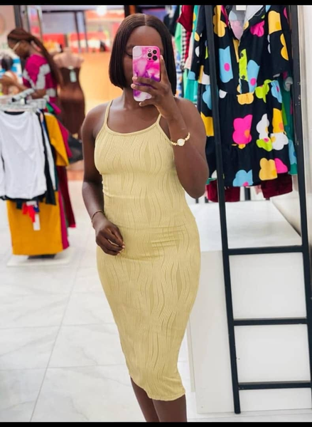 Robe jaune
