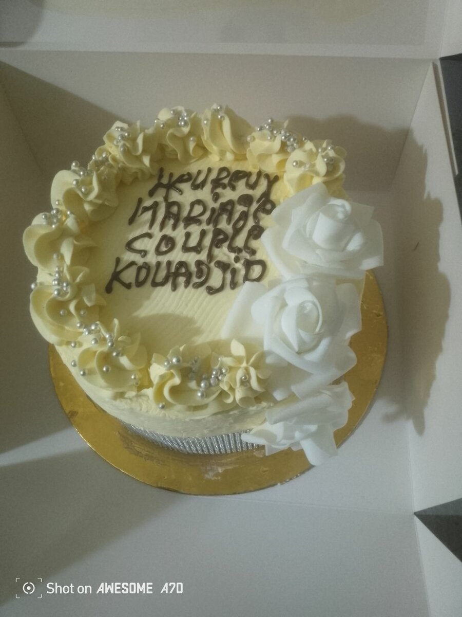 Gâteau de Mariage Décoré