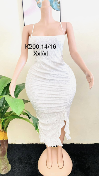 white dress
