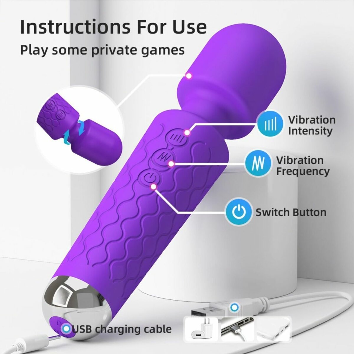 Vibromasseur Premium