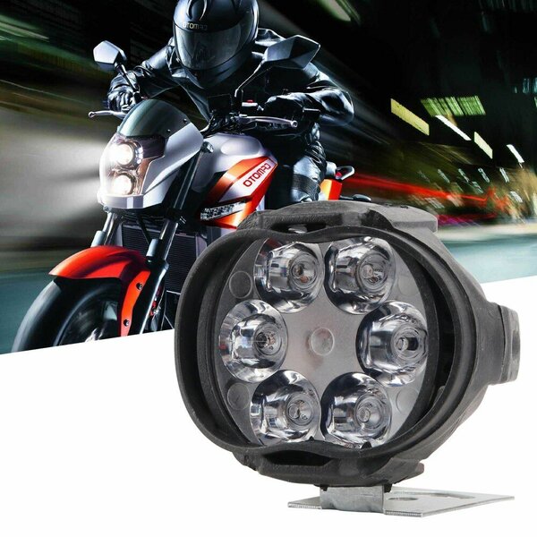 2PCS Travail Lumières 6 LED Moto Phare Spot Lumière Étanche