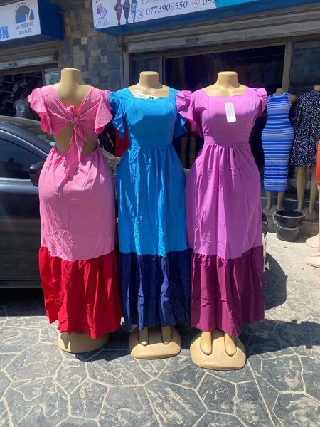 Woman dresses