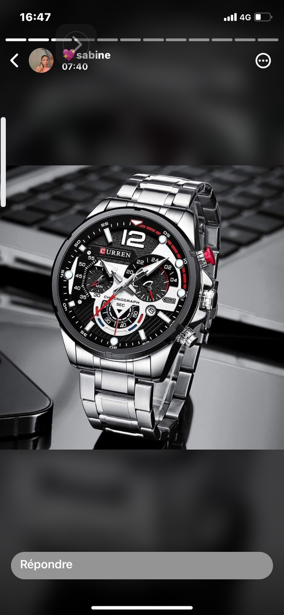 Montre  curren