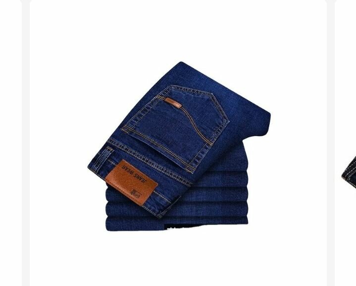 Straight cut jeans -2.piece bl