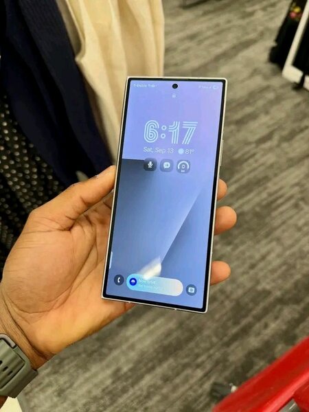 Smartphone pliable 5G moderne