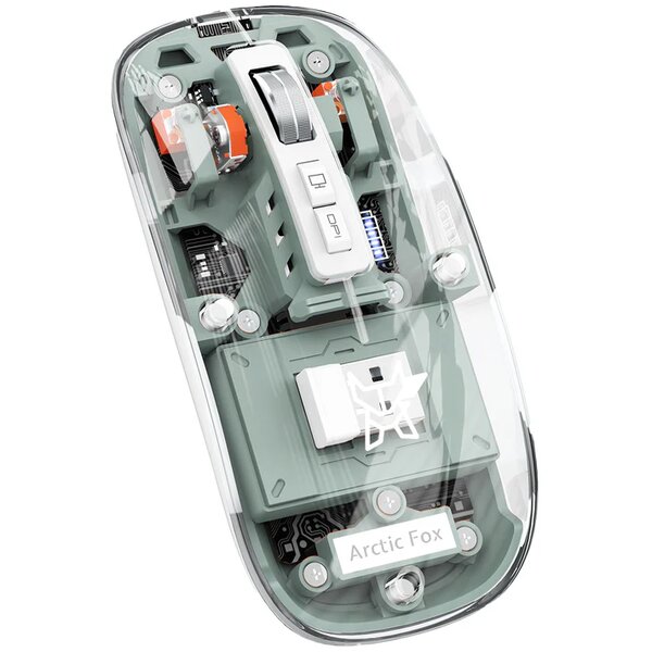 Transparent Bluetooth Wireless Mouse - Rechargeable