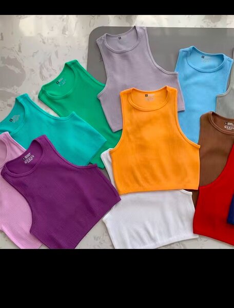 Débardeurs colorés pour femmes