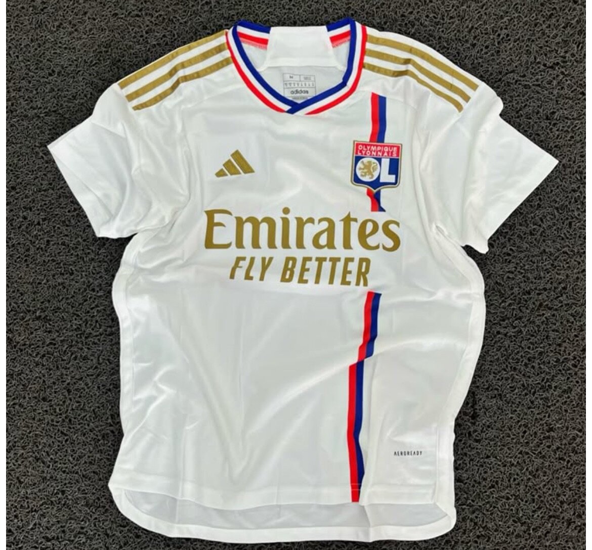 Maillot de Foot OL Blanc 2023