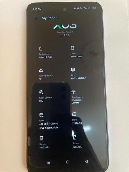 Infinix hot40i