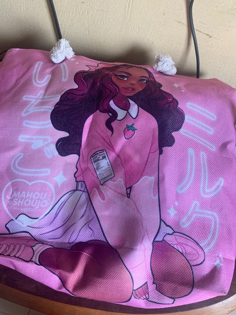 Sac à dos rose kawaii