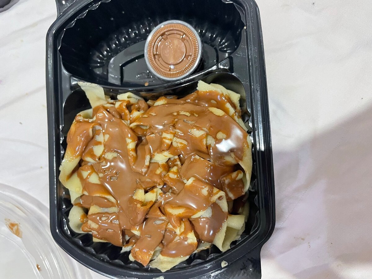 Tagrillatelle de crêpes nutell
