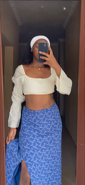 Floral skirts