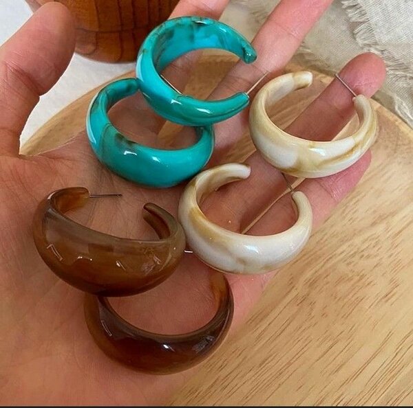 Half moon Earrings