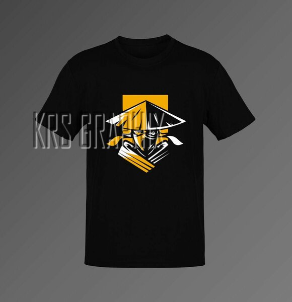 T-shirt ninja noir graphique