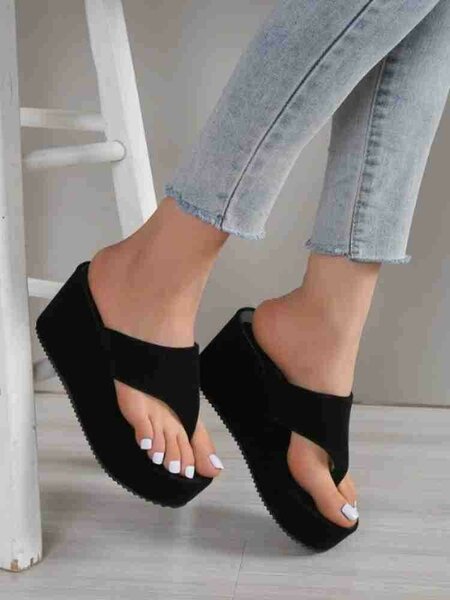 Platform slippers