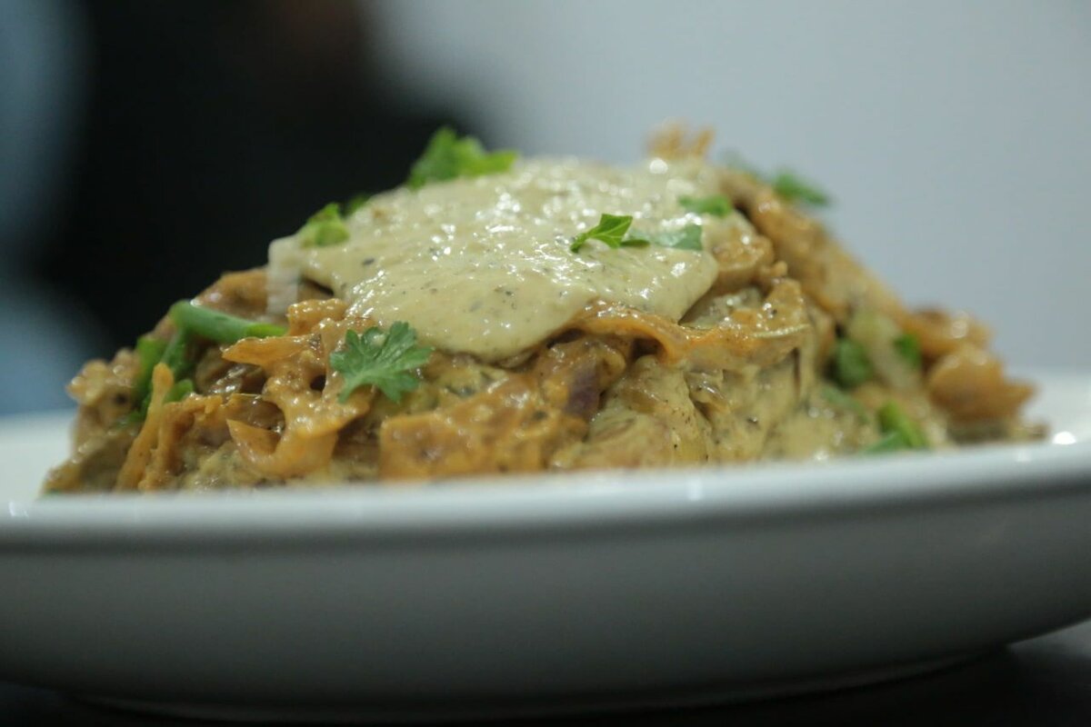 Sauce crémeuse aux champignons