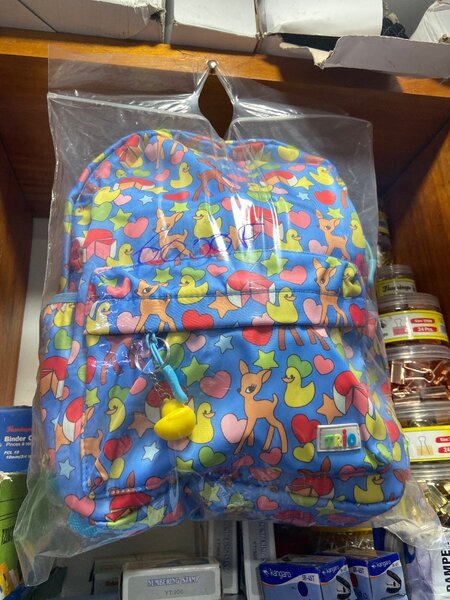 Sac à dos enfant motifs colorés