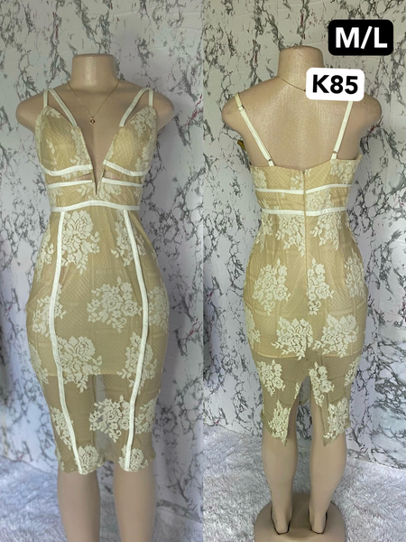 Robe beige