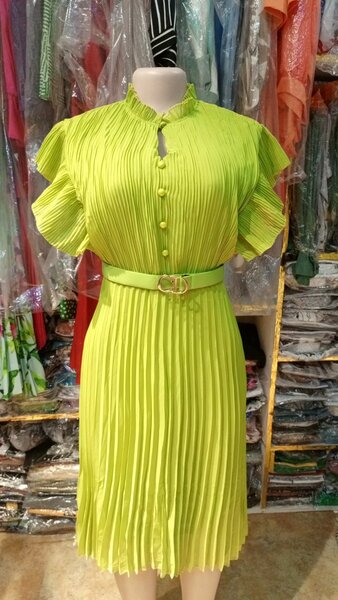 Pleated dress