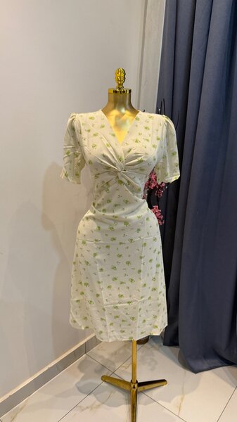 Midi floral dress