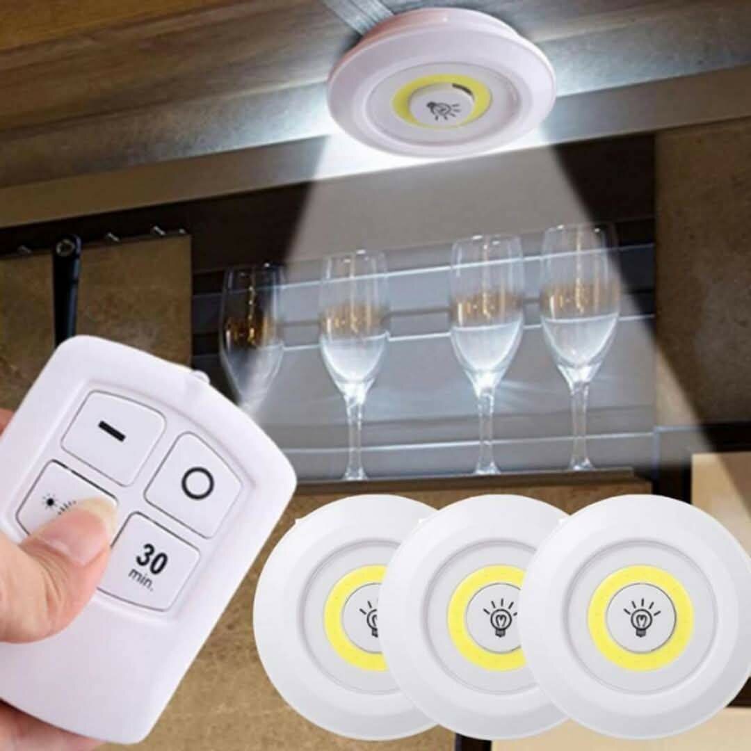 ensemble de 3 de lampes LED