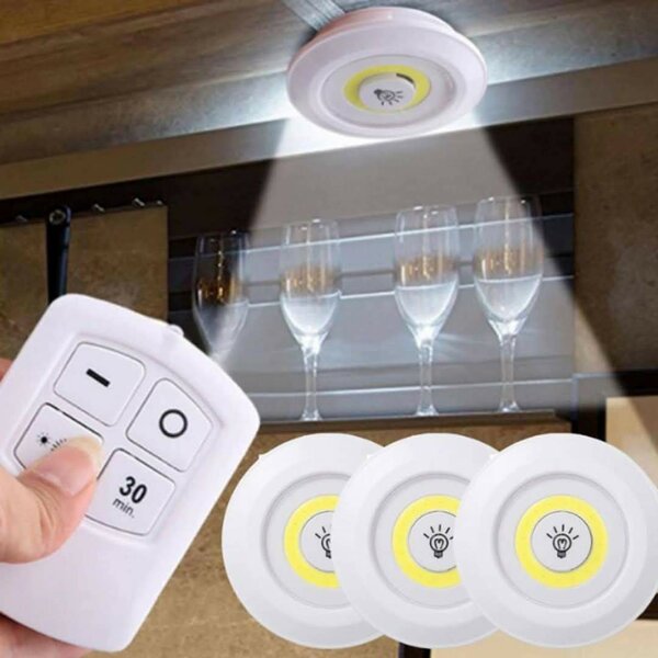 ensemble de 3 de lampes LED