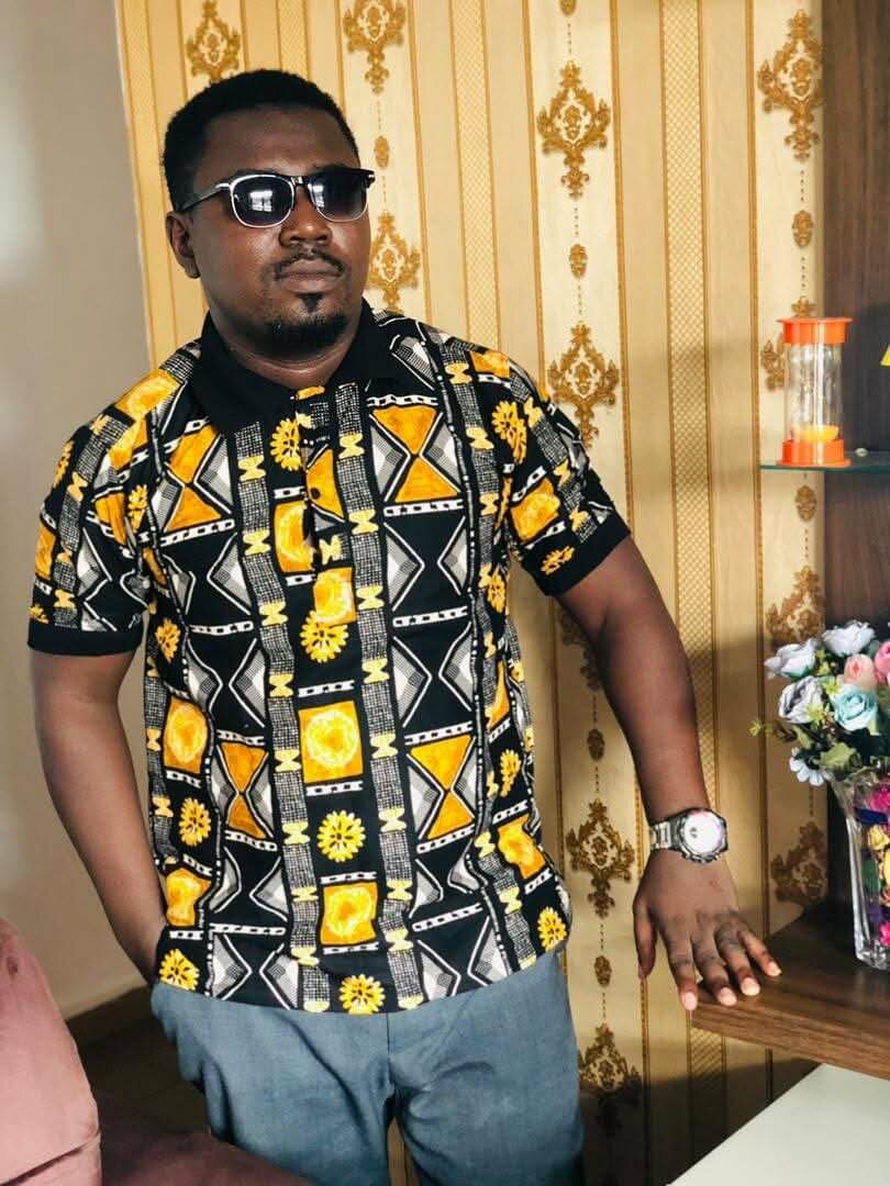 Polo imprimé africain chic
