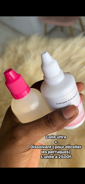 Colle Ultra et Dissolvant