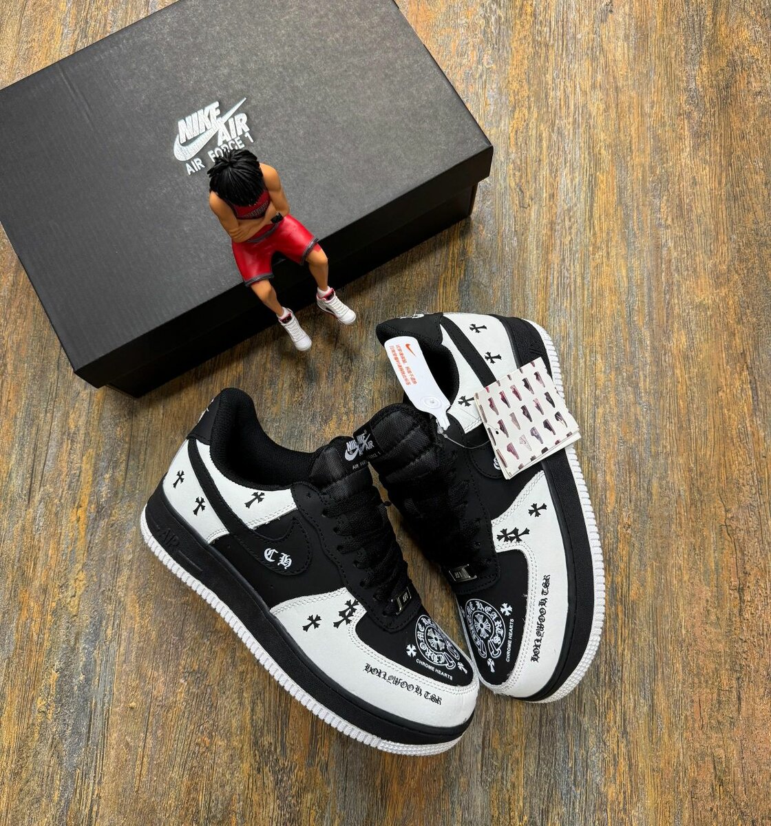 Basket blanc noir Nike