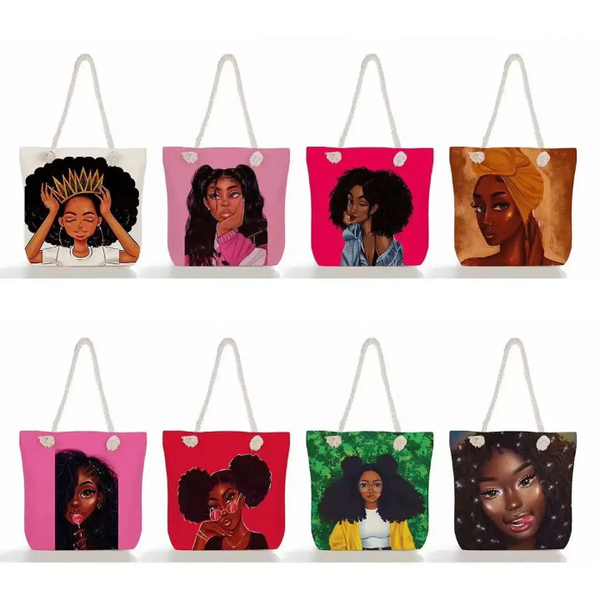Sac fourre-tout artistique femme