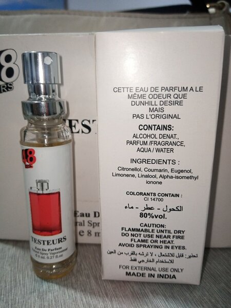 48 HRS Parfum Testeur 8ml