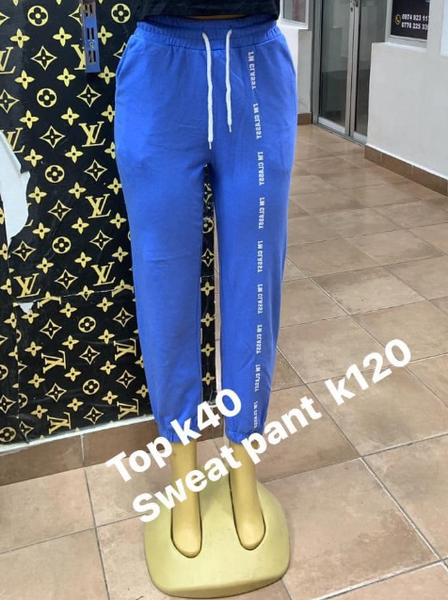Blue sweet pant