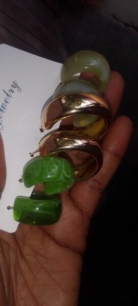 Acrylic earrings