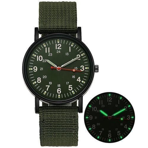 Montre Militaire Verte Élégante