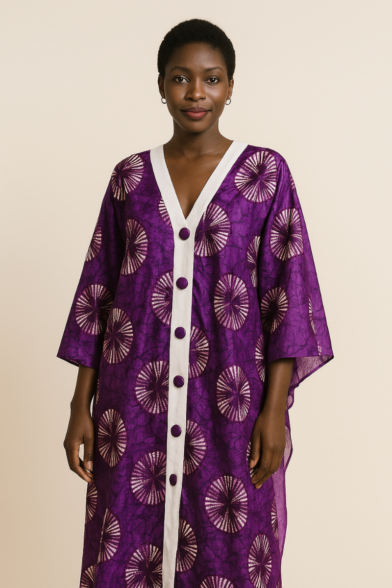 Caftan en Soie