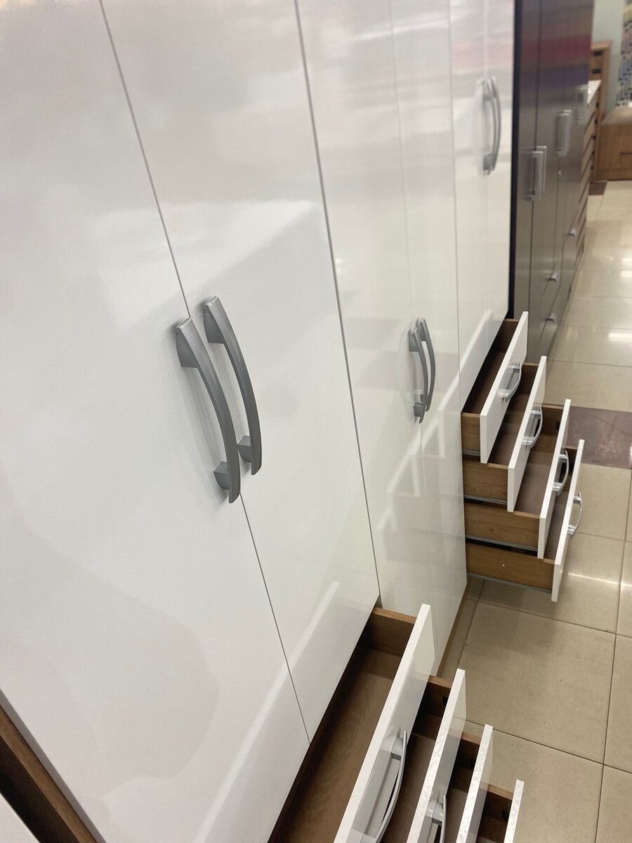 Oak white wardrobe