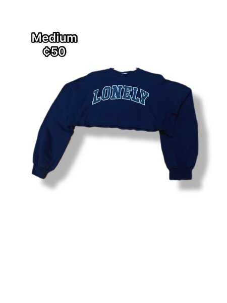 Crop sweatshirts