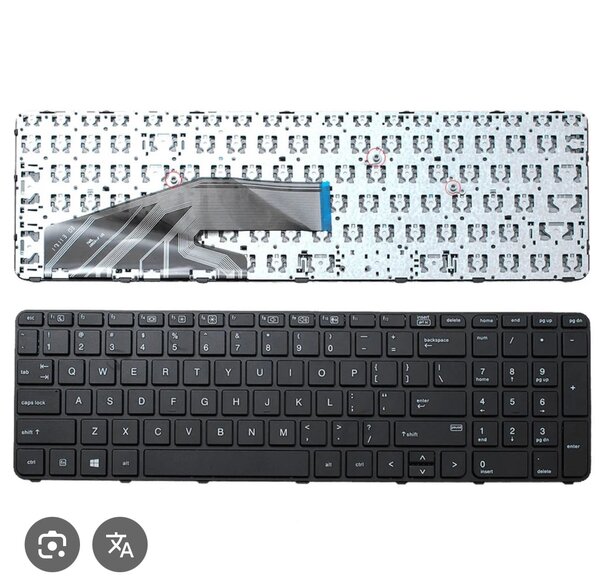 Clavier AZERTY pour ordinateur portable