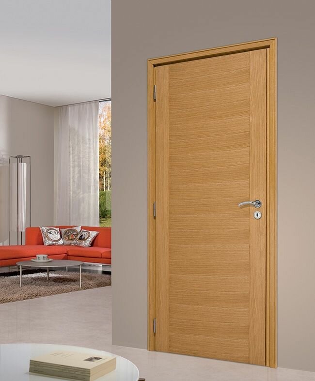 Porte intérieure en bois moderne