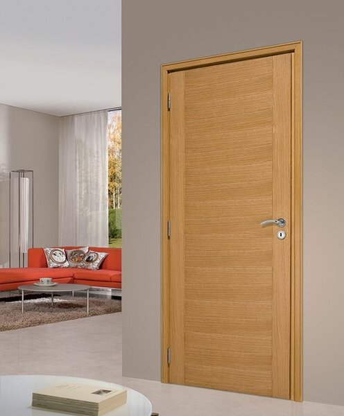 Porte intérieure en bois moderne