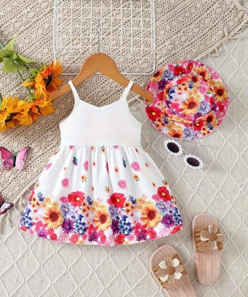 Robe avec chapeau