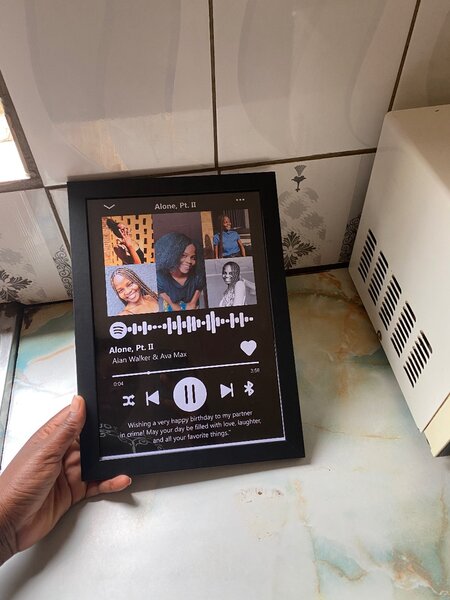 Spotify frames