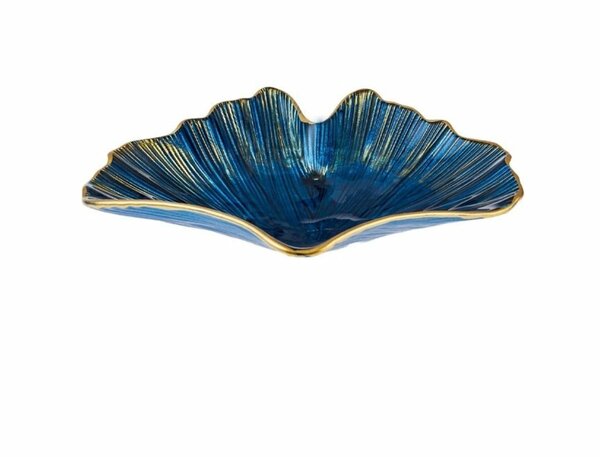 3 PIECES GINKO DECORATIVE PLATE SET -