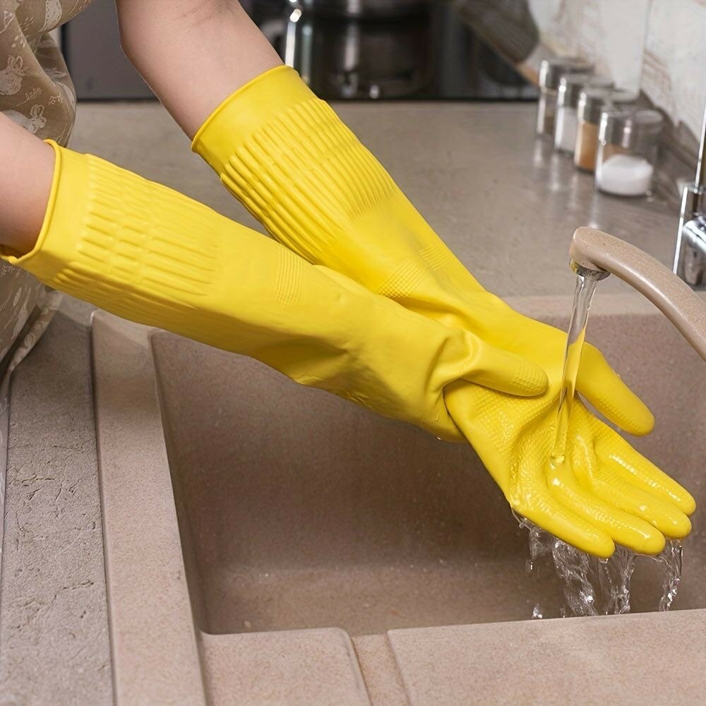 Gant Latex Jaune