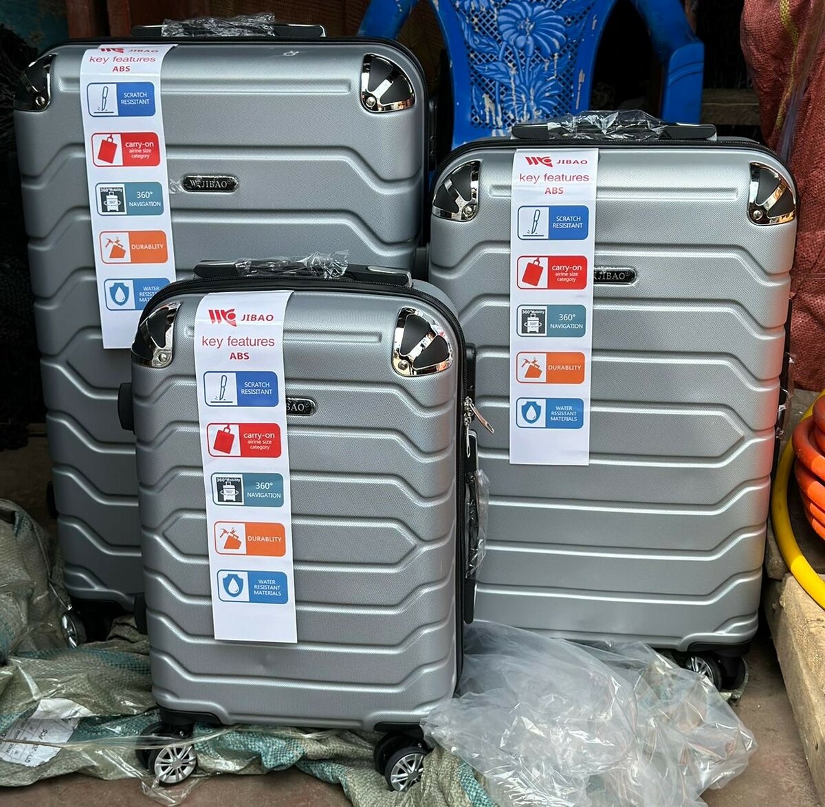 JIBAO ABS Luggage Set